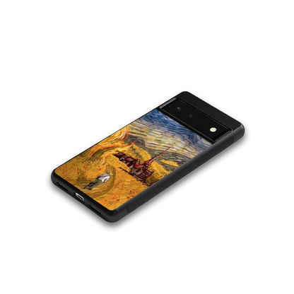 Starry Ride google pixel 6 mobile cover | shockproof glass phone case