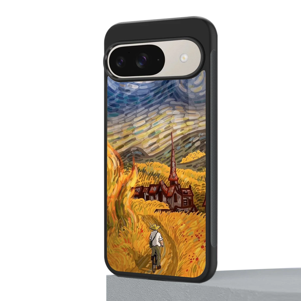 Starry Ride google pixel 9 mobile cover | shockproof glass phone case