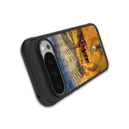 Starry Ride stylish phone case for google pixel 9 pro xl | glossy glass and slim fit