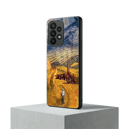 Starry Ride samsung galaxy a23 mobile cover | shockproof glass phone case