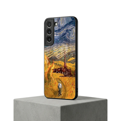Starry Ride samsung galaxy s22 mobile cover | shockproof glass phone case