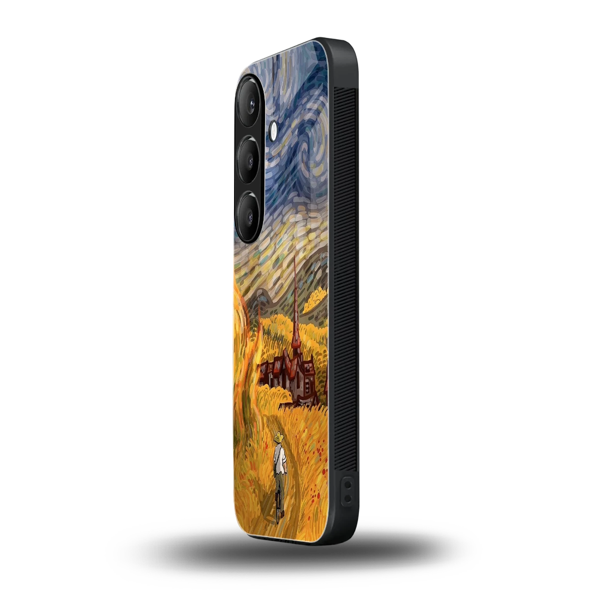 Starry Ride samsung galaxy s24 mobile cover | shockproof glass phone case
