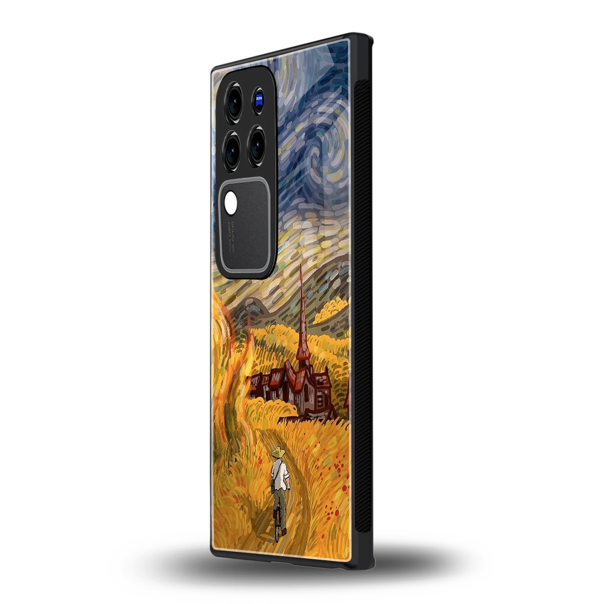 Starry Ridevivo v30 pro mobile cover | shockproof glass phone case