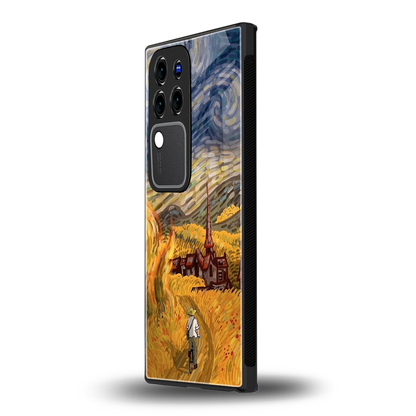 Starry Ridevivo v30 pro mobile cover | shockproof glass phone case
