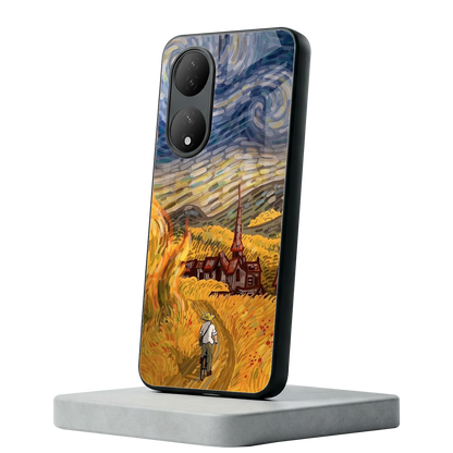 Starry Ride Vivo-y100 mobile cover | shockproof glass phone case