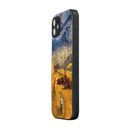 Starry Ride iphone 12 mobile cover | shockproof glass phone case