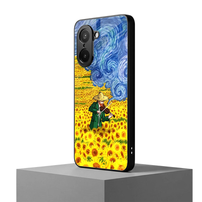 Starry Strings oneplus nord ce5 5g mobile cover | shockproof glass phone case
