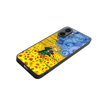 Starry Strings stylish phone case for oneplus nord ce5 5g | glossy glass and slim fit