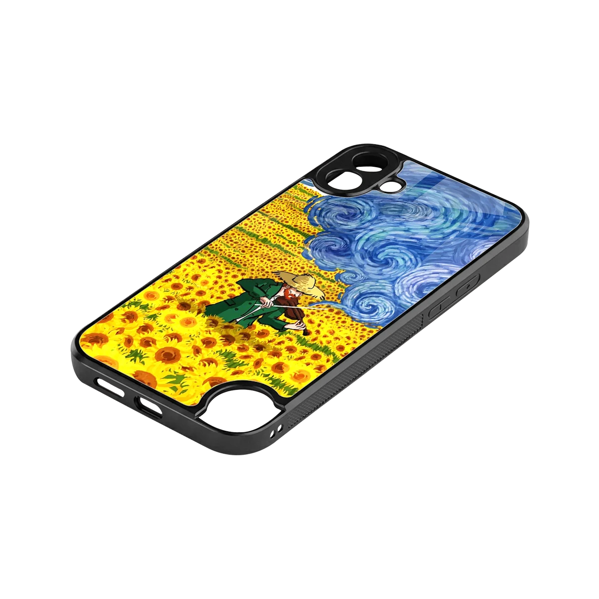 Starry Strings stylish phone case for cmf nothing phone 1 | glossy glass and slim fit