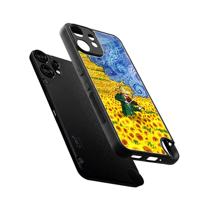 Starry Strings sleek cmf nothing phone 2 pro cover with tempered glass back and TPU edges