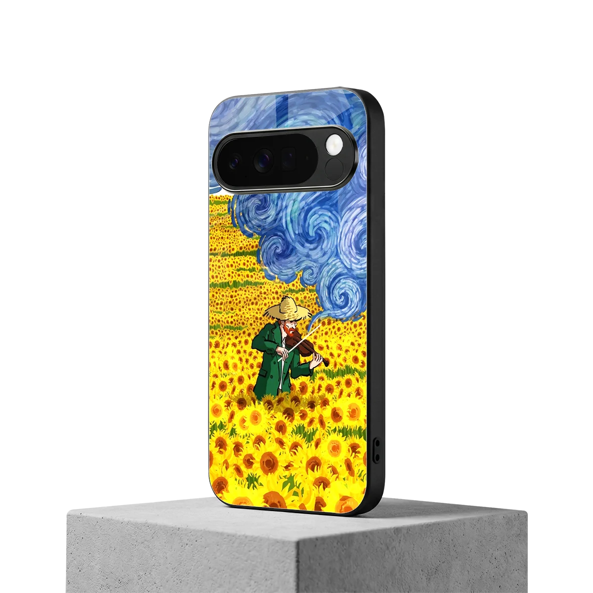 Starry Strings google pixel 10 pro xl mobile cover | shockproof glass phone case
