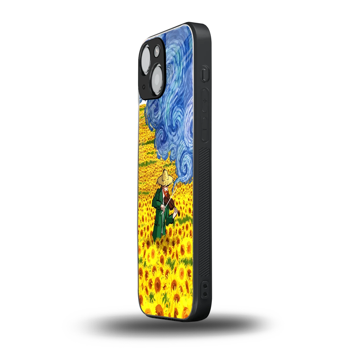 Starry Strings iphone 13 mini mobile cover | shockproof glass phone case