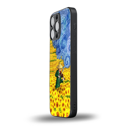 Starry Strings iphone 15 pro max mobile cover | shockproof glass phone case