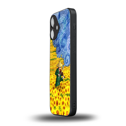 Starry Strings iPhone 16 mobile cover | shockproof glass phone case