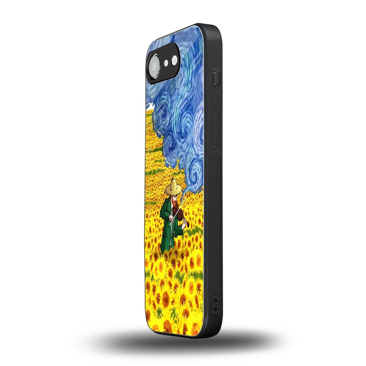 Starry Strings iphone 17e mobile cover | shockproof glass phone case