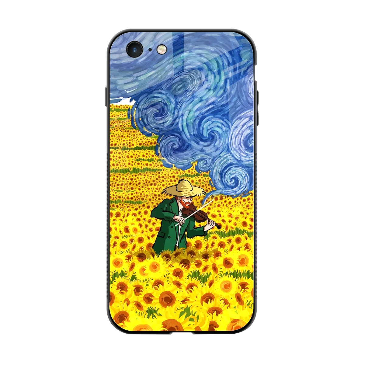 Starry Strings back phone cover | glass case for iphone 6s plus