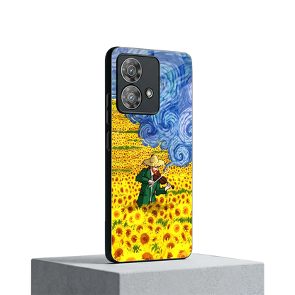 Starry Strings motorola edge 40 neo 5g mobile cover | shockproof glass phone case