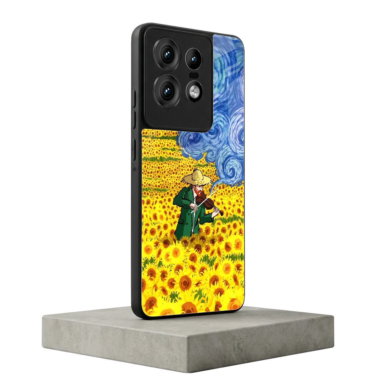 Starry Strings motorola edge 50 pro mobile cover | shockproof glass phone case