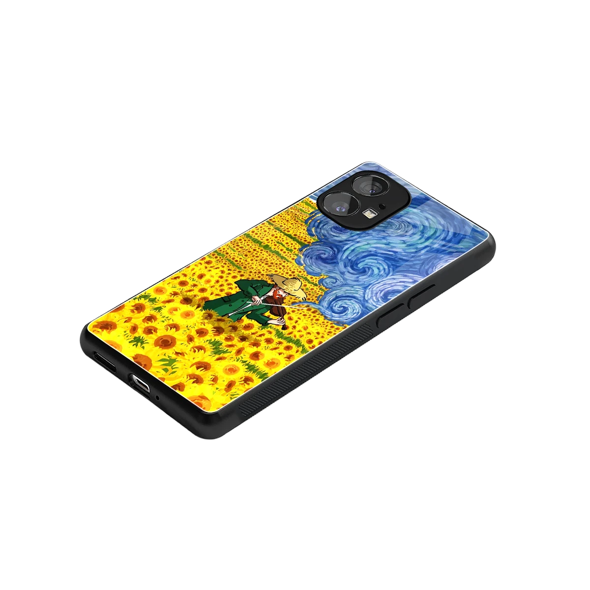Starry Strings stylish phone case for nothing phone 1 | glossy glass and slim fit