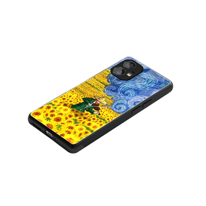 Starry Strings stylish phone case for nothing phone 1 | glossy glass and slim fit