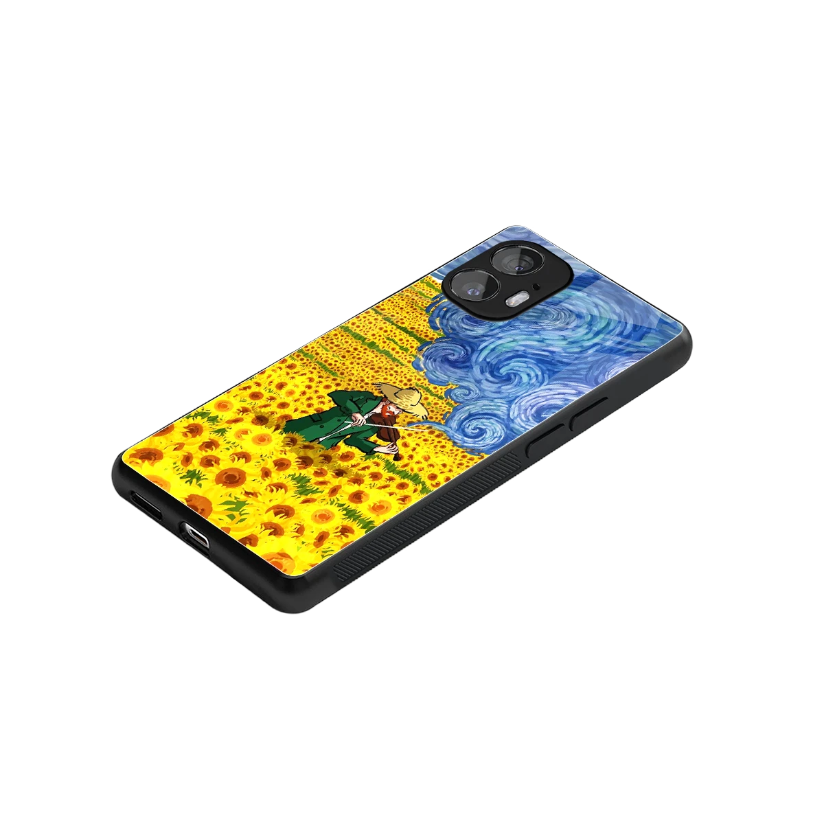 Starry Strings stylish phone case for nothing phone 2 | glossy glass and slim fit