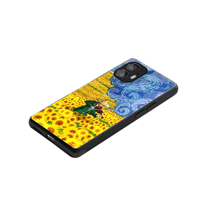 Starry Strings stylish phone case for nothing phone 2 | glossy glass and slim fit
