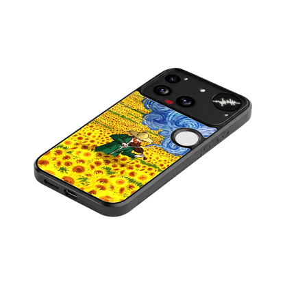 Starry Strings stylish phone case for nothing phone 3 | glossy glass and slim fit
