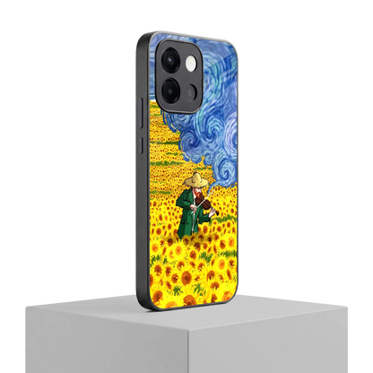 Starry Strings oneplus 13s mobile cover | shockproof glass phone case
