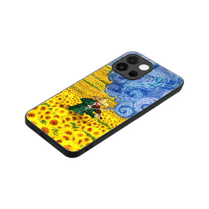 Starry Strings stylish phone case for oneplus 13s | glossy glass and slim fit
