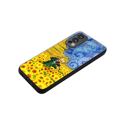 Starry Strings stylish phone case for oneplus nord 2 | glossy glass and slim fit
