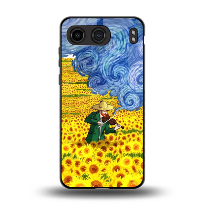 Starry Strings back phone cover | glass case for oneplus nord 4