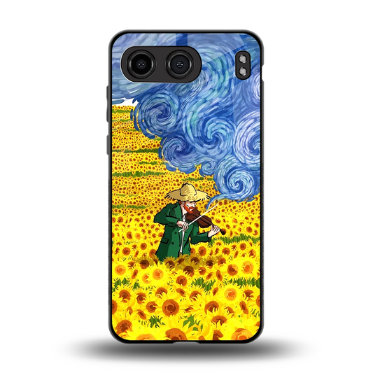 Starry Strings back phone cover | glass case for oneplus nord 4
