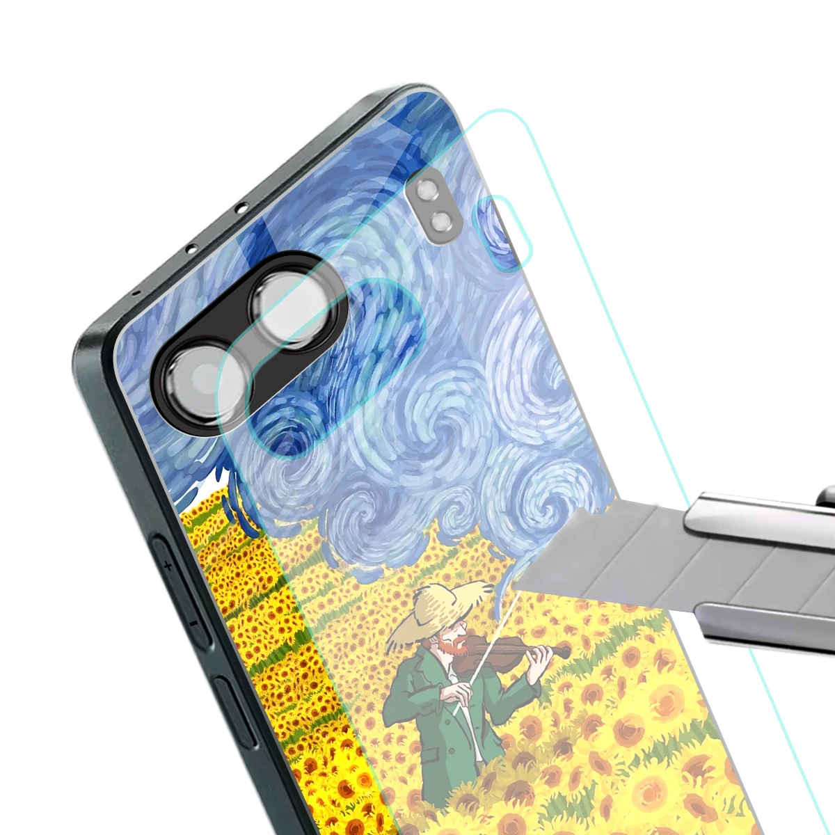 Starry Strings stylish phone case for oneplus nord 4 | glossy glass and slim fit