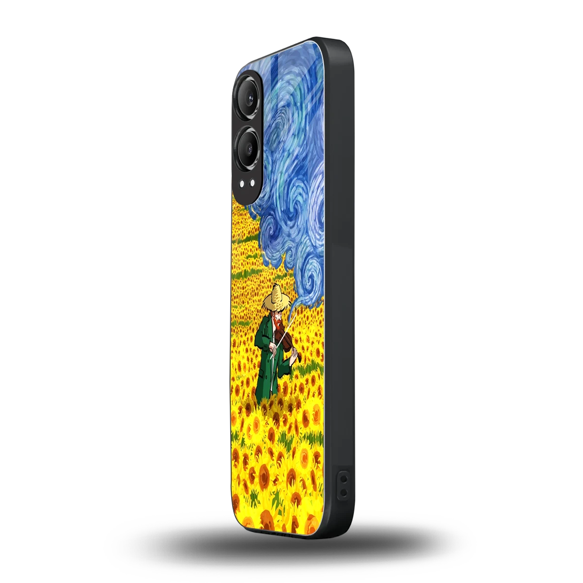 Starry Strings oneplus nord ce 4 lite mobile cover | shockproof glass phone case