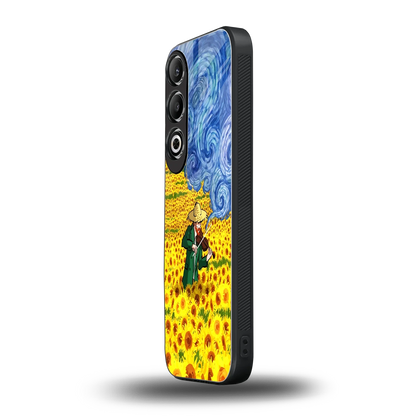 Starry Strings oneplus nord ce 4 mobile cover | shockproof glass phone case
