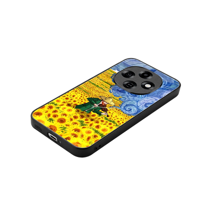 Starry Strings stylish phone case for oppo f31 pro 5g | glossy glass and slim fit