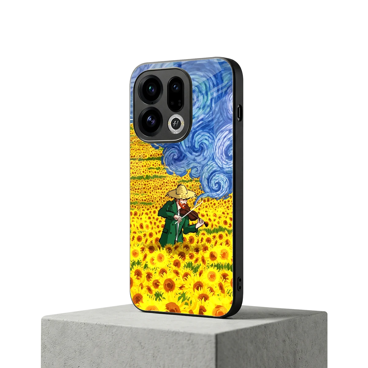Starry Strings oppo find x9 mobile cover | shockproof glass phone case