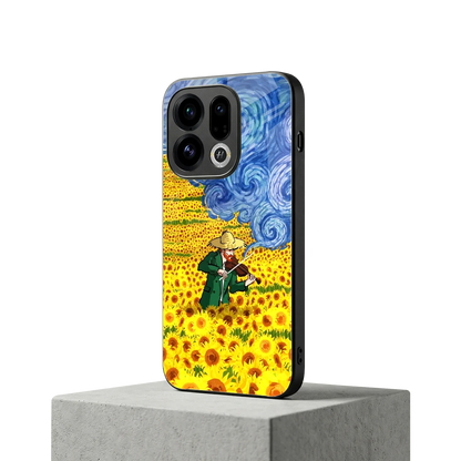 Starry Strings oppo find x9 mobile cover | shockproof glass phone case