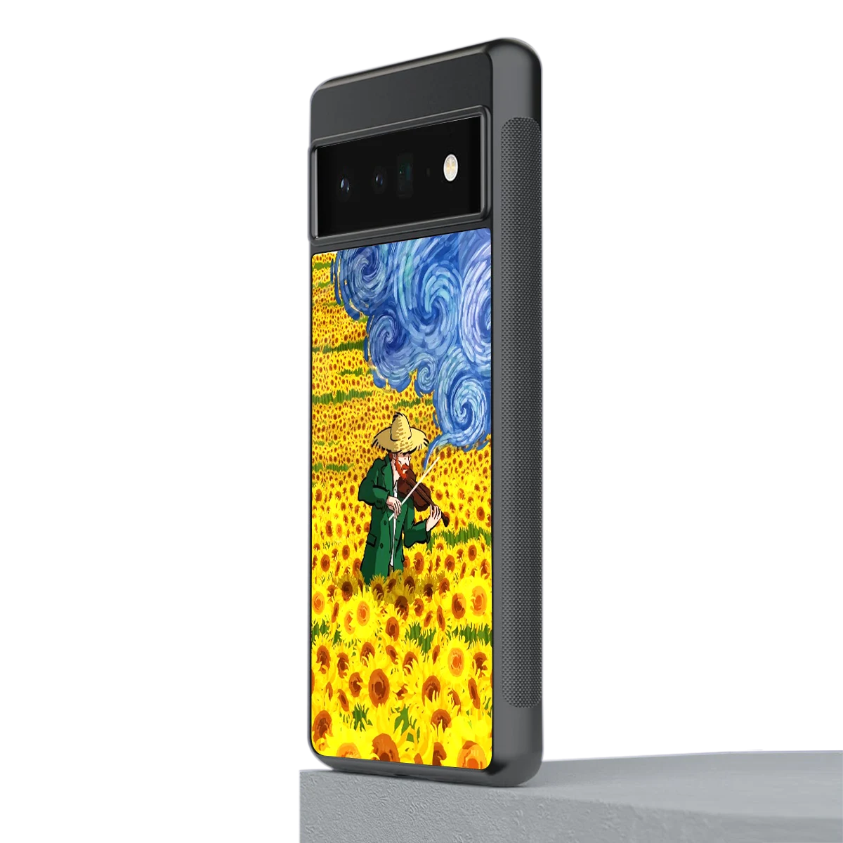 Starry Strings stylish phone case for google pixel 6 pro | glossy glass and slim fit