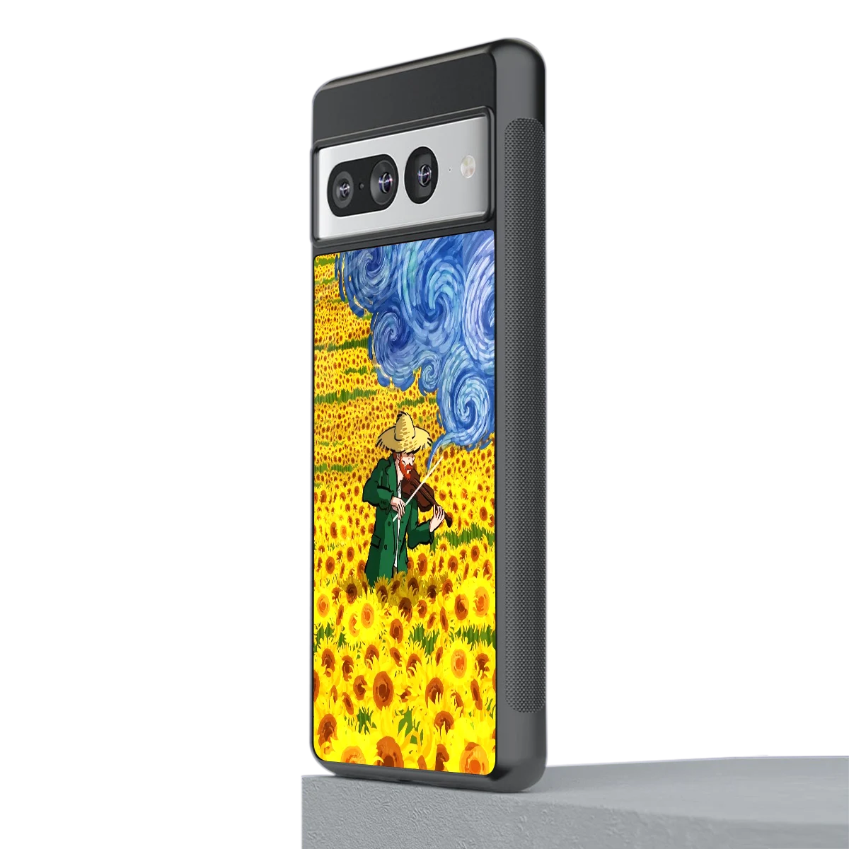 Starry Strings stylish phone case for google pixel 7 pro | glossy glass and slim fit