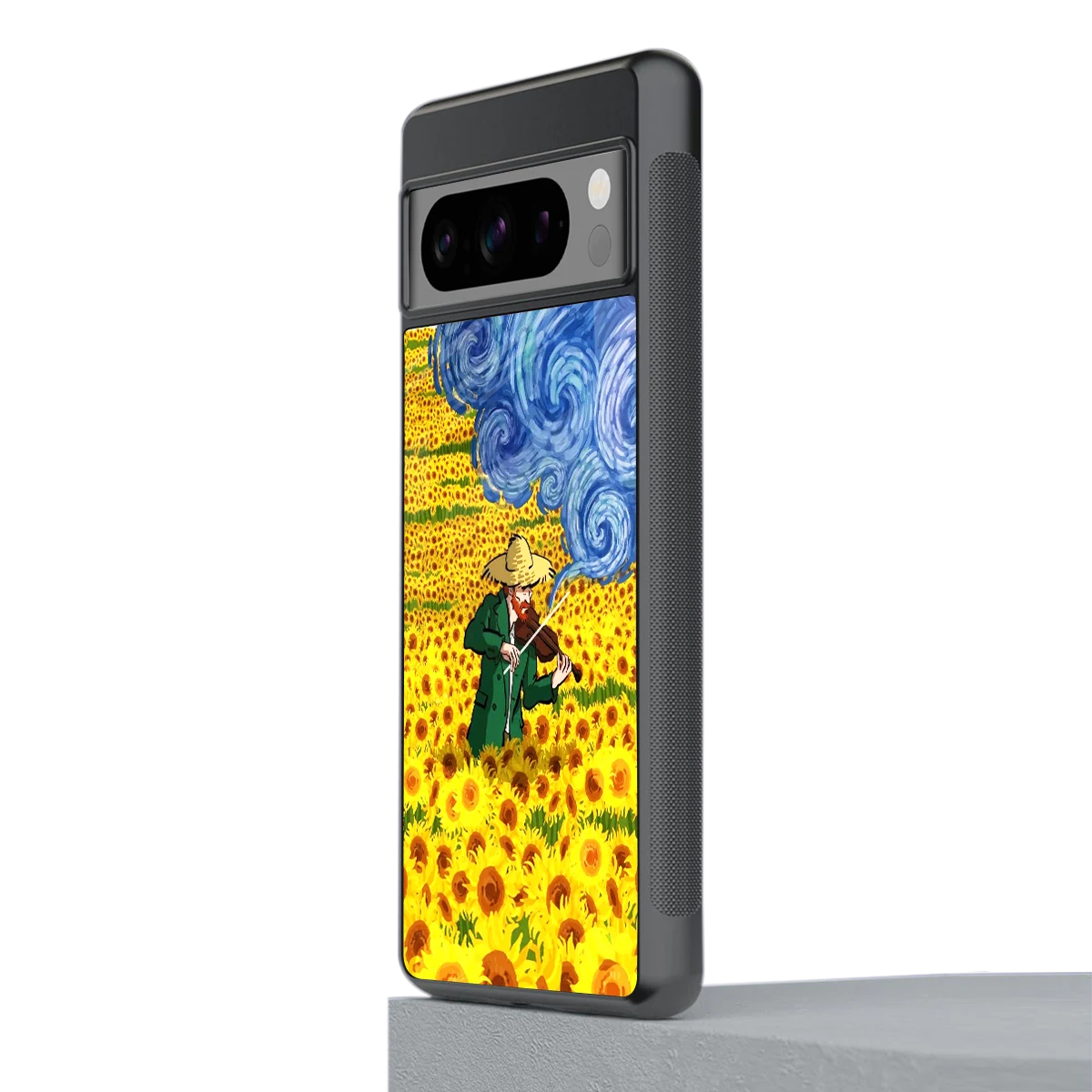 Starry Strings stylish phone case for google pixel 8 pro | glossy glass and slim fit