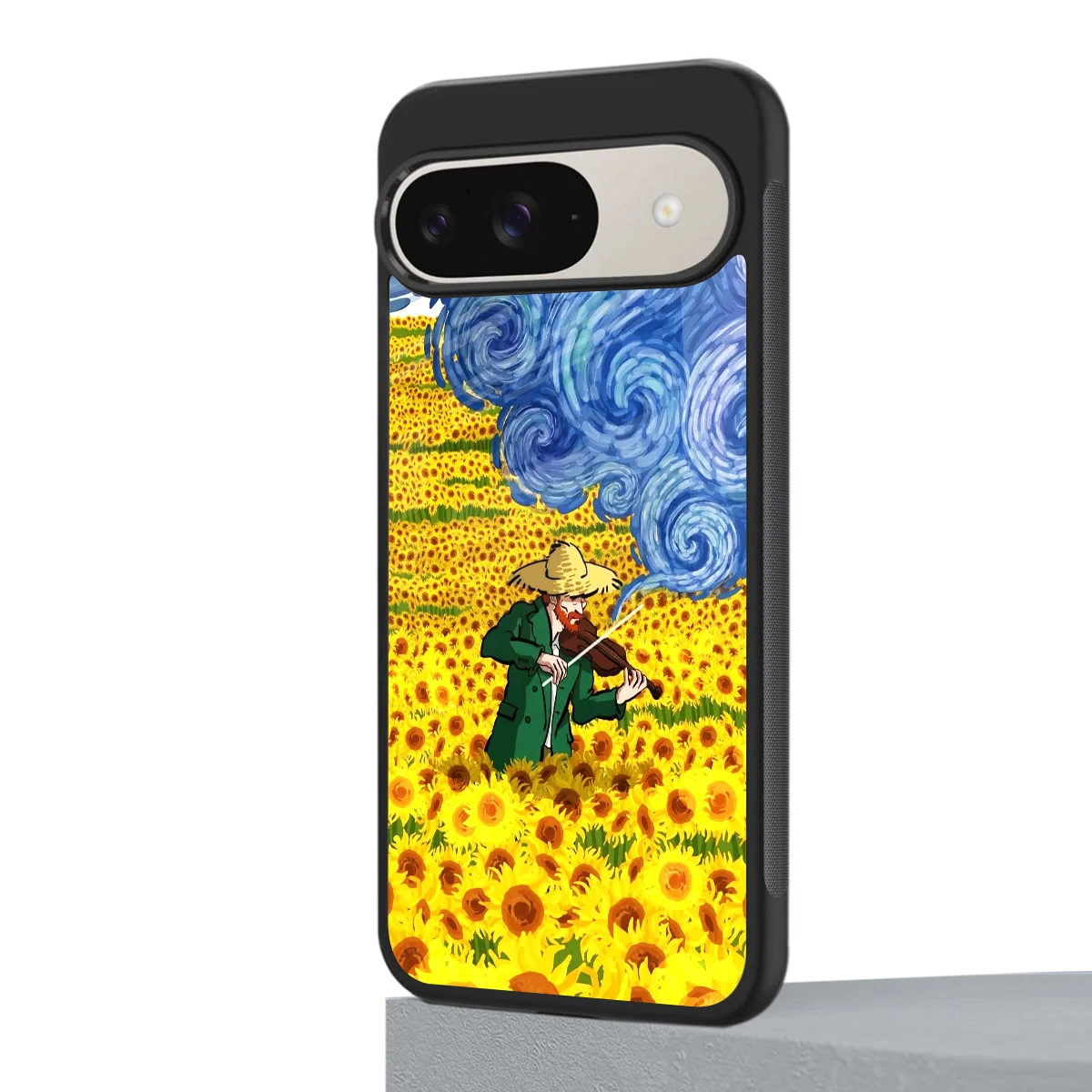 Starry Strings google pixel 9 mobile cover | shockproof glass phone case