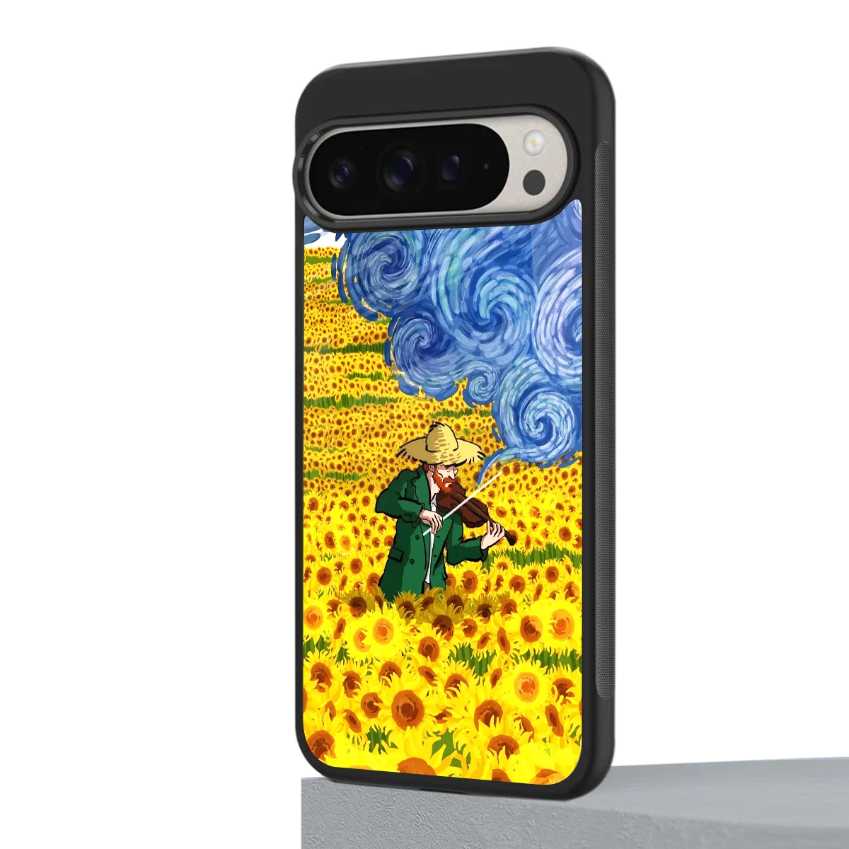 Starry Strings google pixel 9 pro mobile cover | shockproof glass phone case