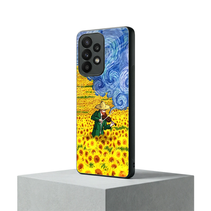 Starry Strings samsung galaxy a23 mobile cover | shockproof glass phone case