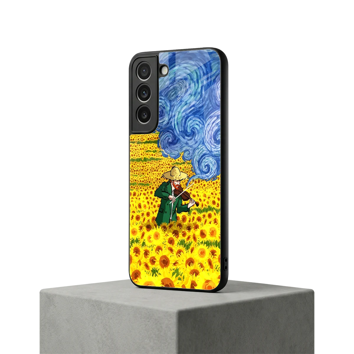 Starry Strings samsung galaxy s22 mobile cover | shockproof glass phone case