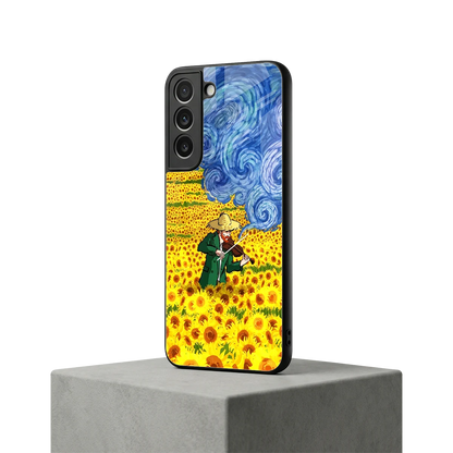 Starry Strings samsung galaxy s22 mobile cover | shockproof glass phone case
