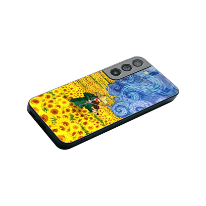 Starry Strings stylish phone case for samsung galaxy s22 | glossy glass and slim fit