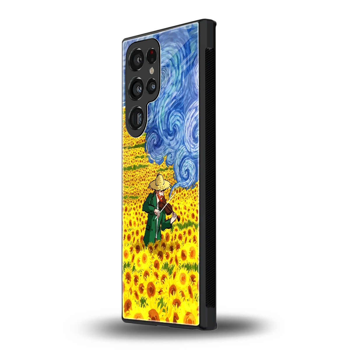 Starry Strings samsung galaxy s24 ultra mobile cover | shockproof glass phone case