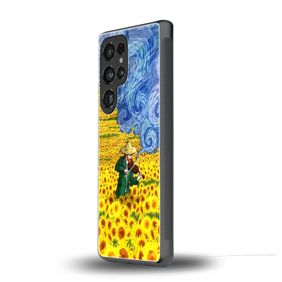 Starry Strings samsung galaxy s25 ultra mobile cover | shockproof glass phone case