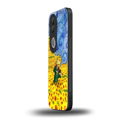 Starry Strings vivo v50 mobile cover | shockproof glass phone case